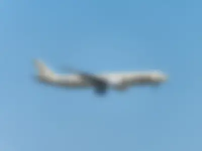 Condor Airbus A330-941 (registration number D-ANRL) making final approach for runway 22L