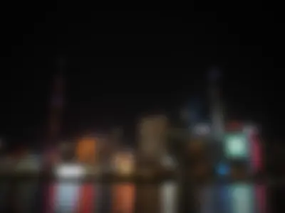 Night sight of Lujiazui from the Bund with the Oriental Pearl TV Tower, Shanghai Tower, Shanghai World Financial Center and Jin Mao Tower