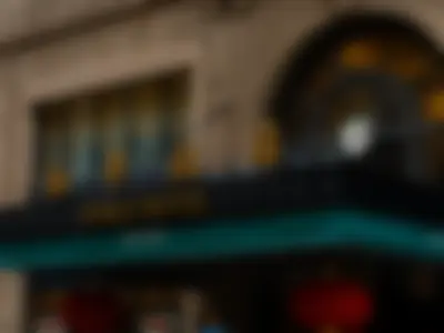 The Gate of Peace Hotel with name on the top