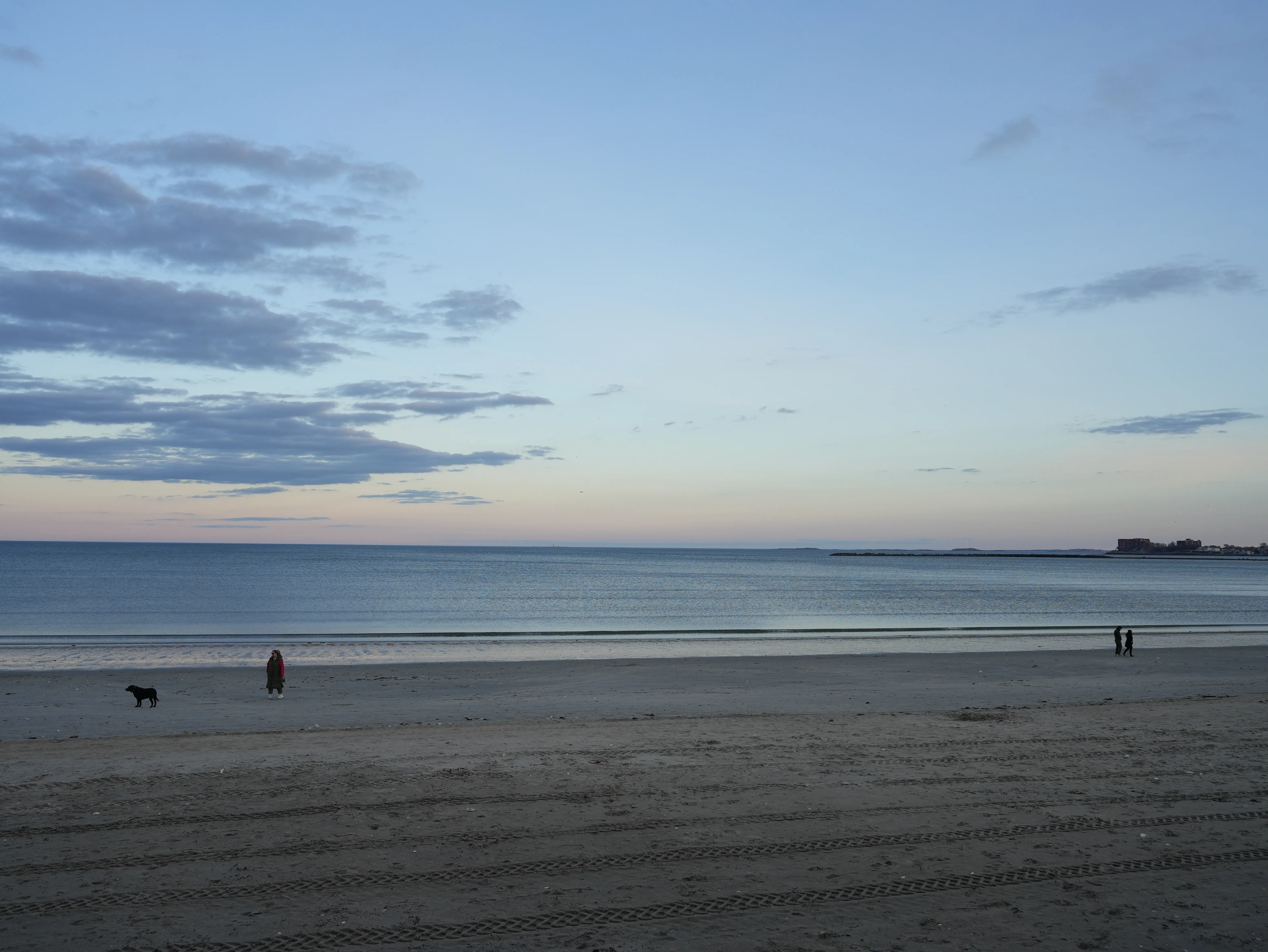 Sunset at Revere Beach